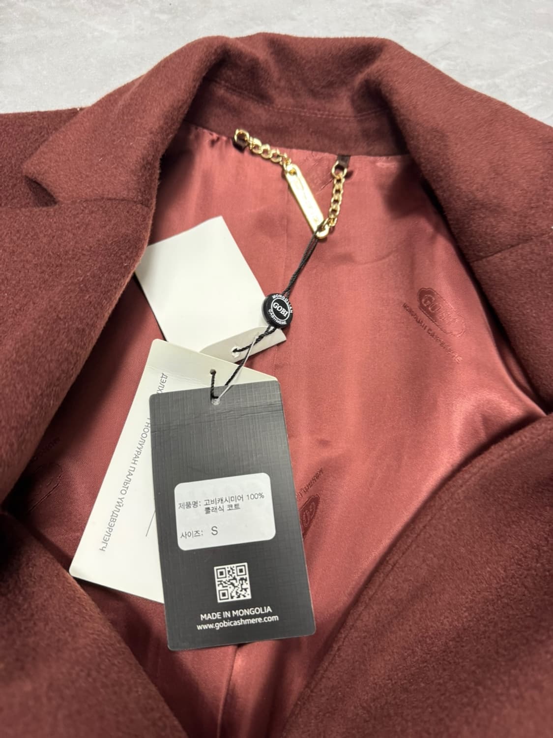 고비 캐시미어 미사용  상품이미지3