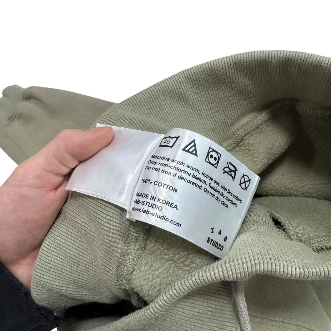 아이앱 스튜디오 올리브 그린 조거팬츠 상품이미지5