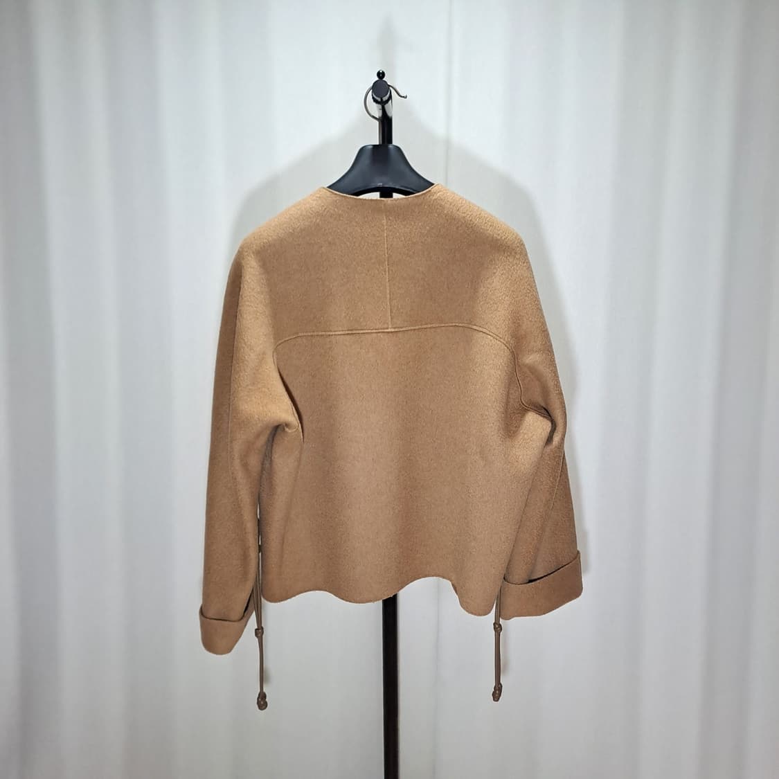 (택포) 한섬 랑방컬렉션 낙타 100% 숏 코트 82 B438 상품이미지4