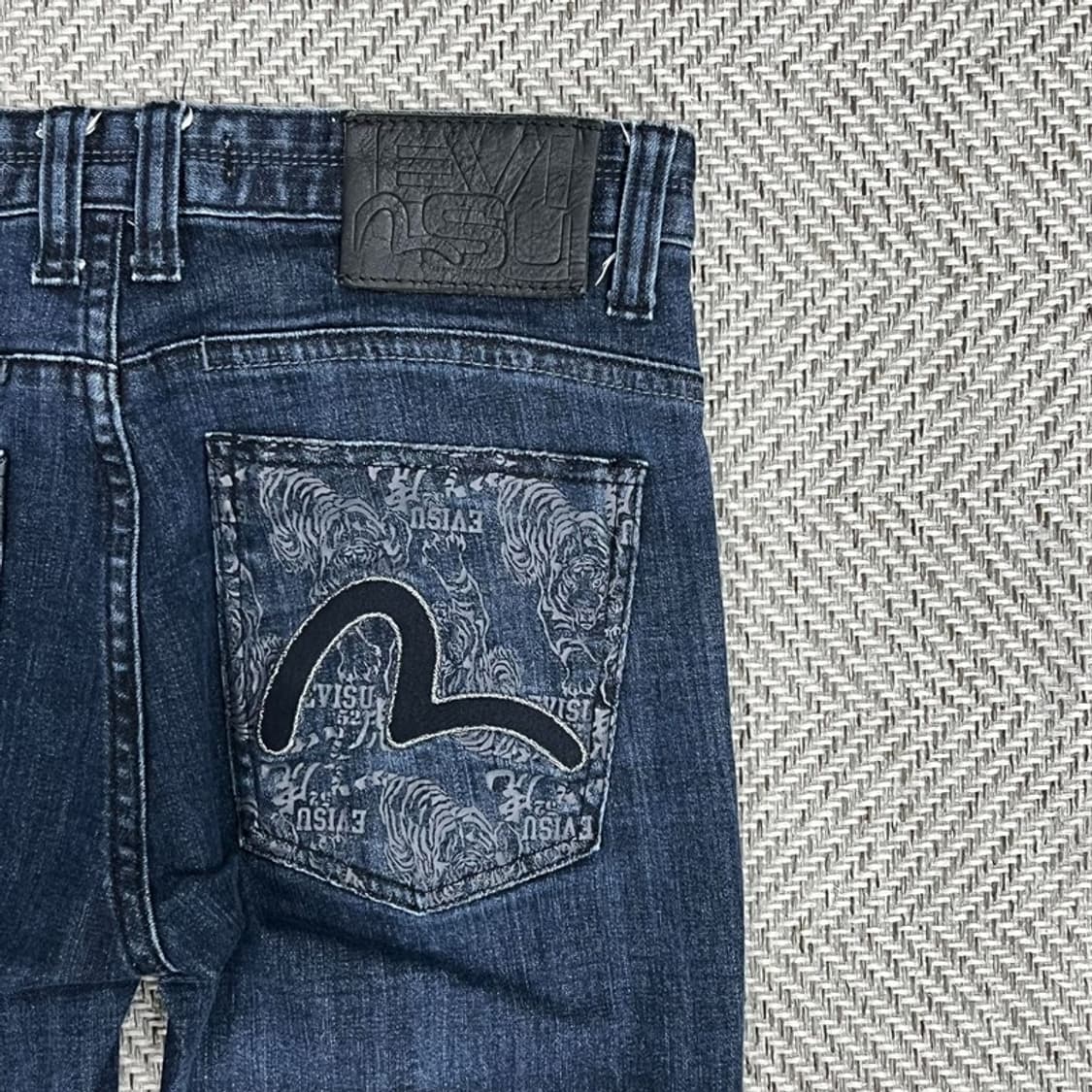 에비수 오리엔탈 스키니 데님팬츠 v0772  상품이미지5