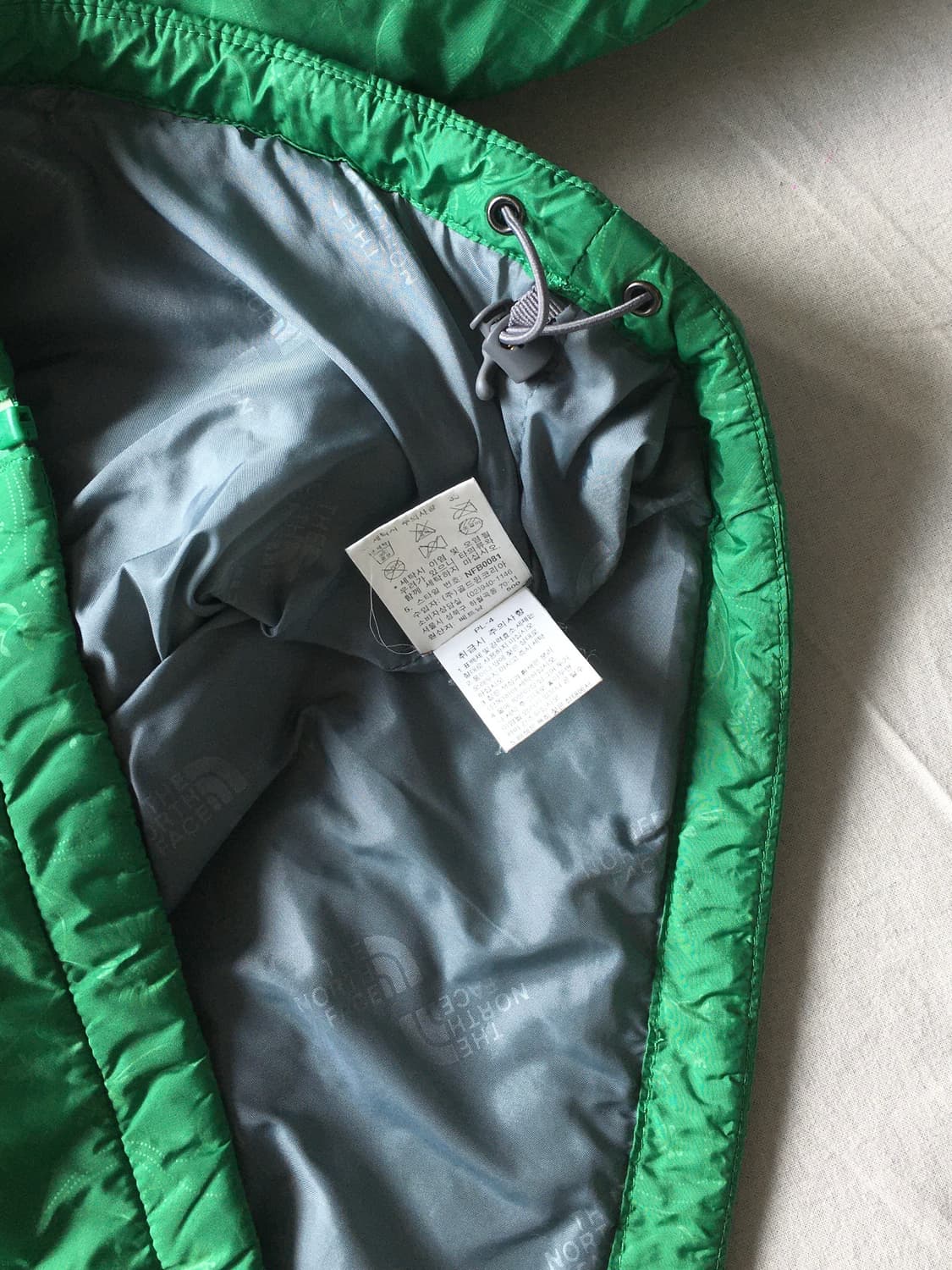 노스페이스 자수 경량패딩 상품이미지6