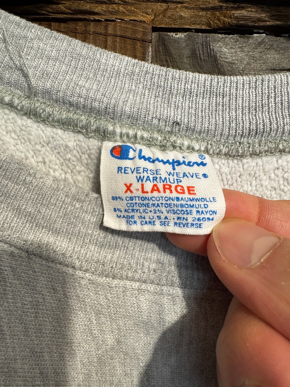 80s Champion Reverse Weave Sweatshirt 상품이미지2
