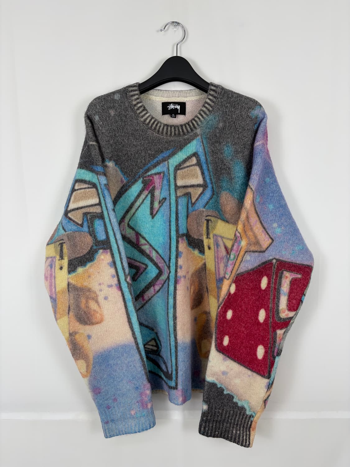 a110) 스투시 22f/w 골디 멀티컬러 니트 상품이미지2