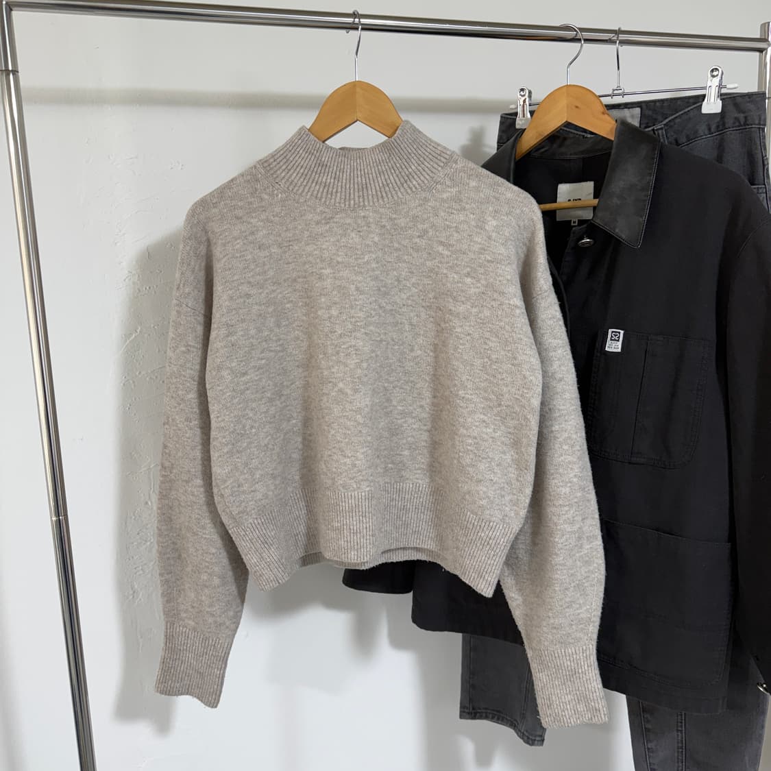 [S] 앤아더스토리즈 모크넥 니트 상품이미지3