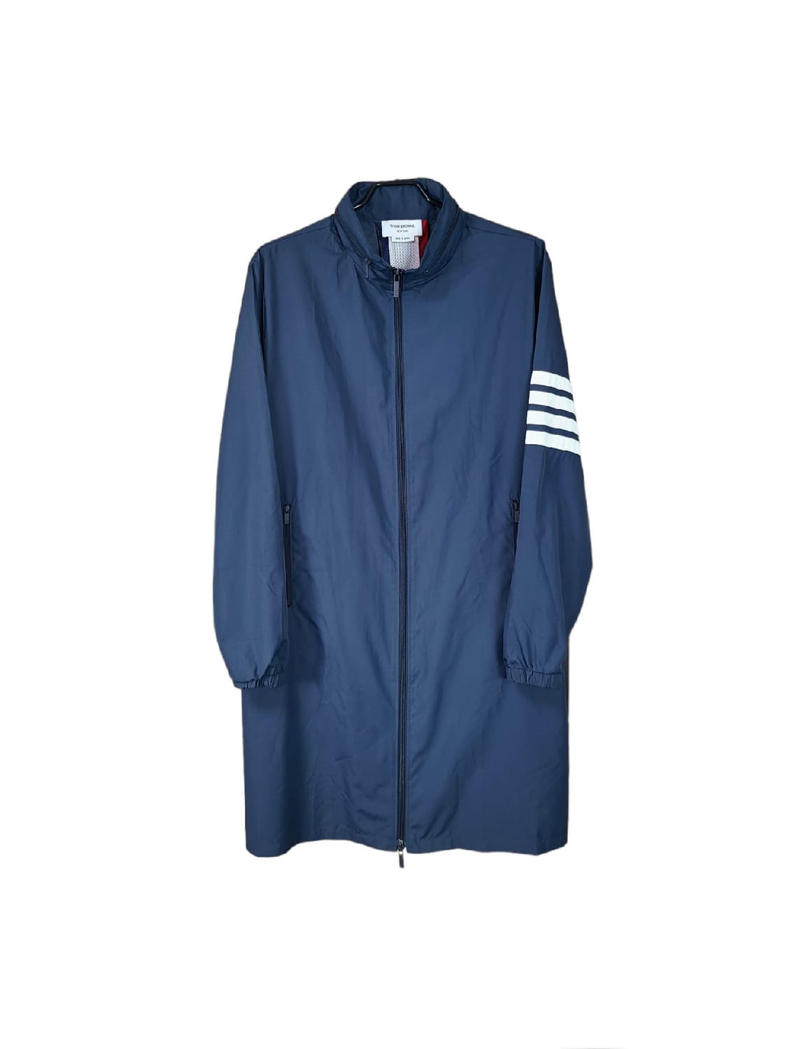 톰브라운 21ss 4바 센터백 바람막이 후드코트 상품이미지1