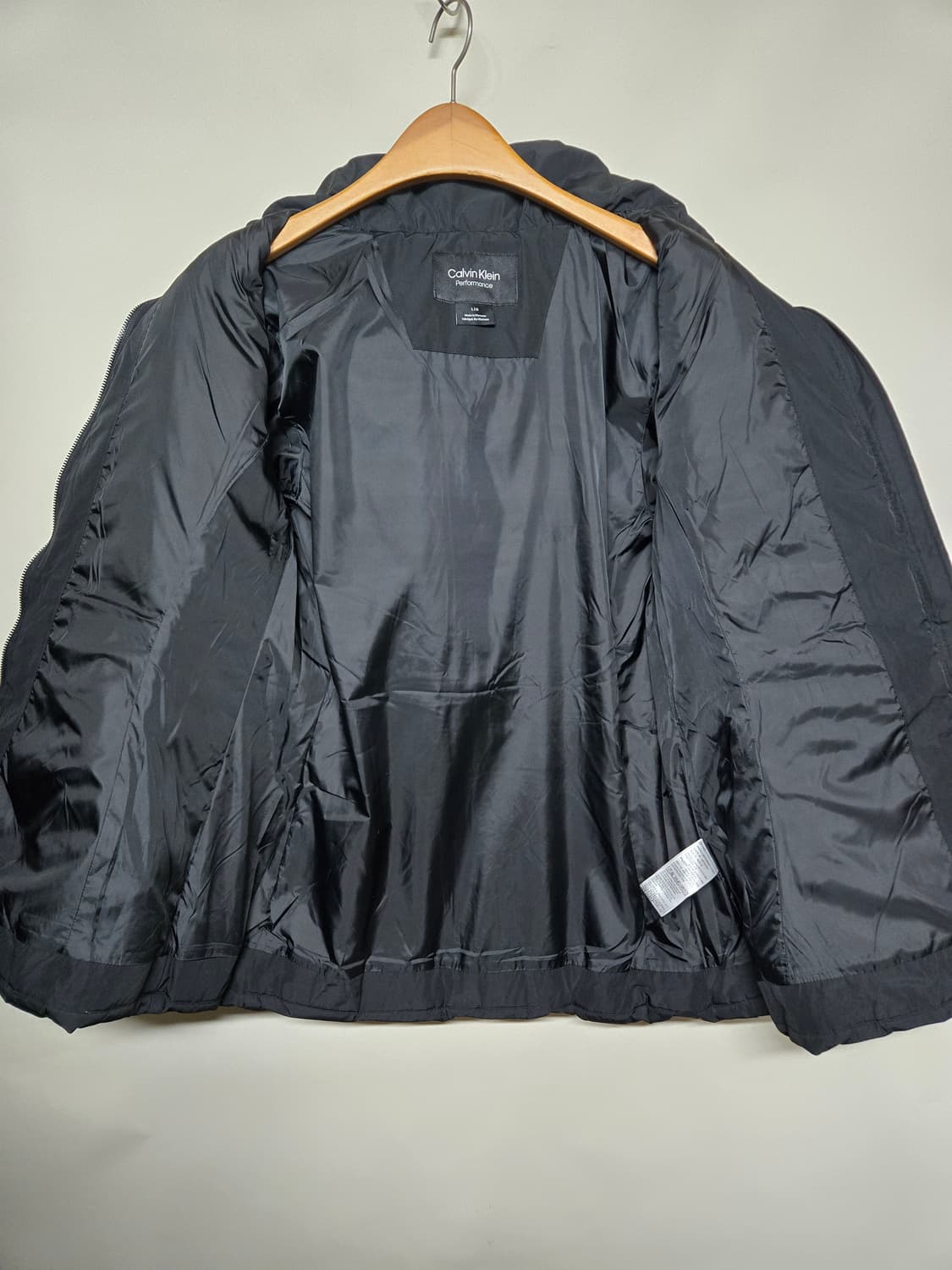 캘빈클라인 퍼포먼스 여성 패딩 L 블랙 벨트X 상품이미지3