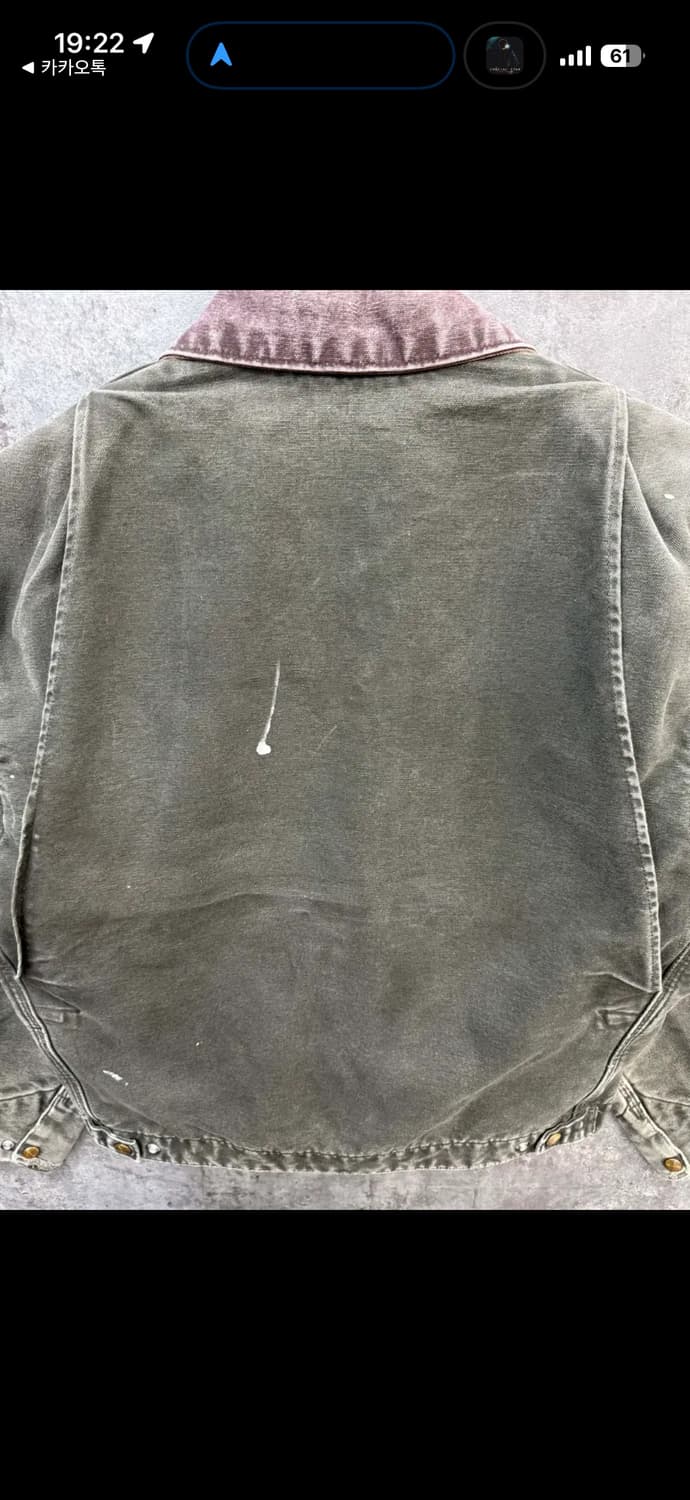 칼하트 j97 디트로이트 모스그린 m 상품이미지8