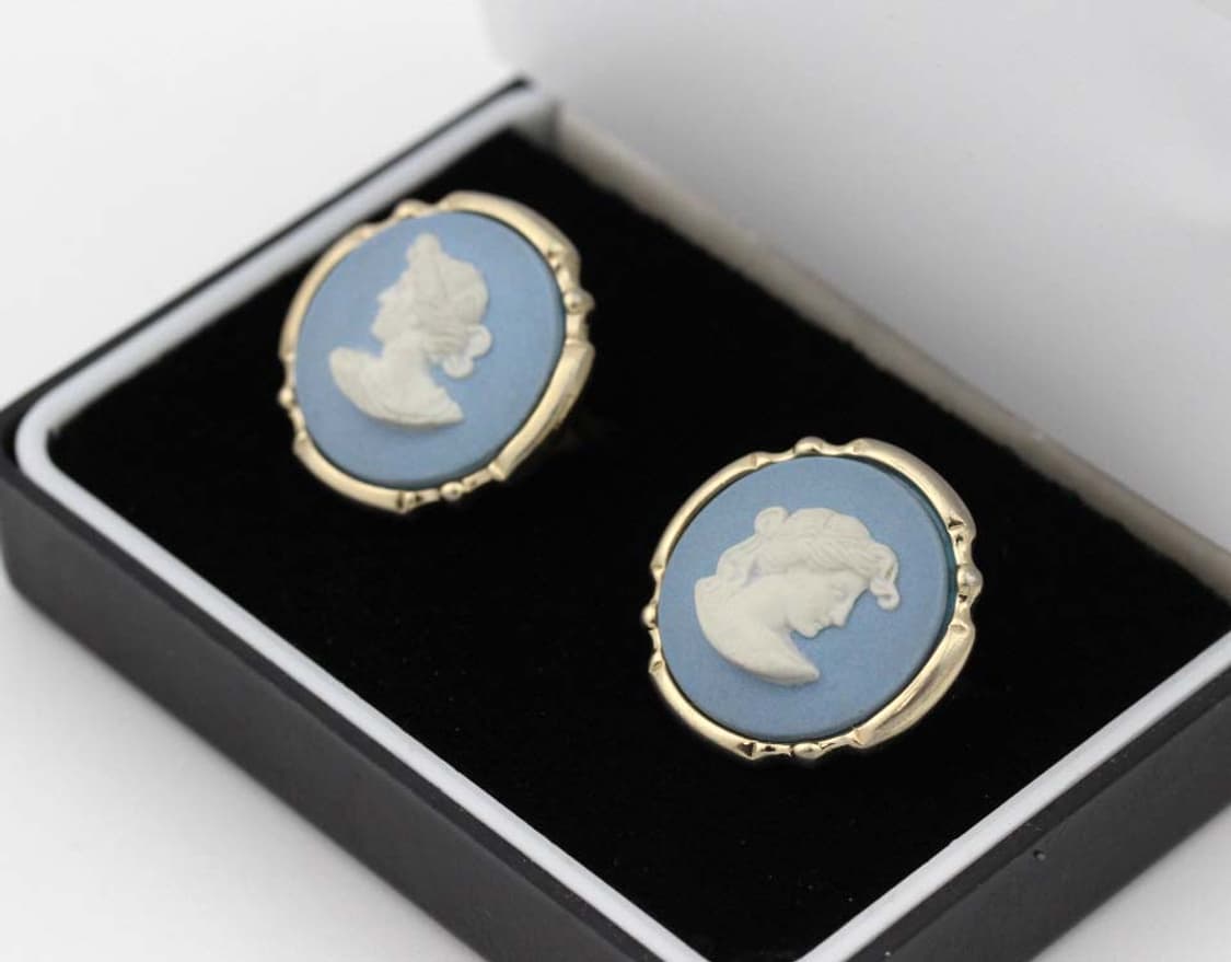 웨지우드 A-등급 남자 명품 커프스 제스퍼 상품이미지1