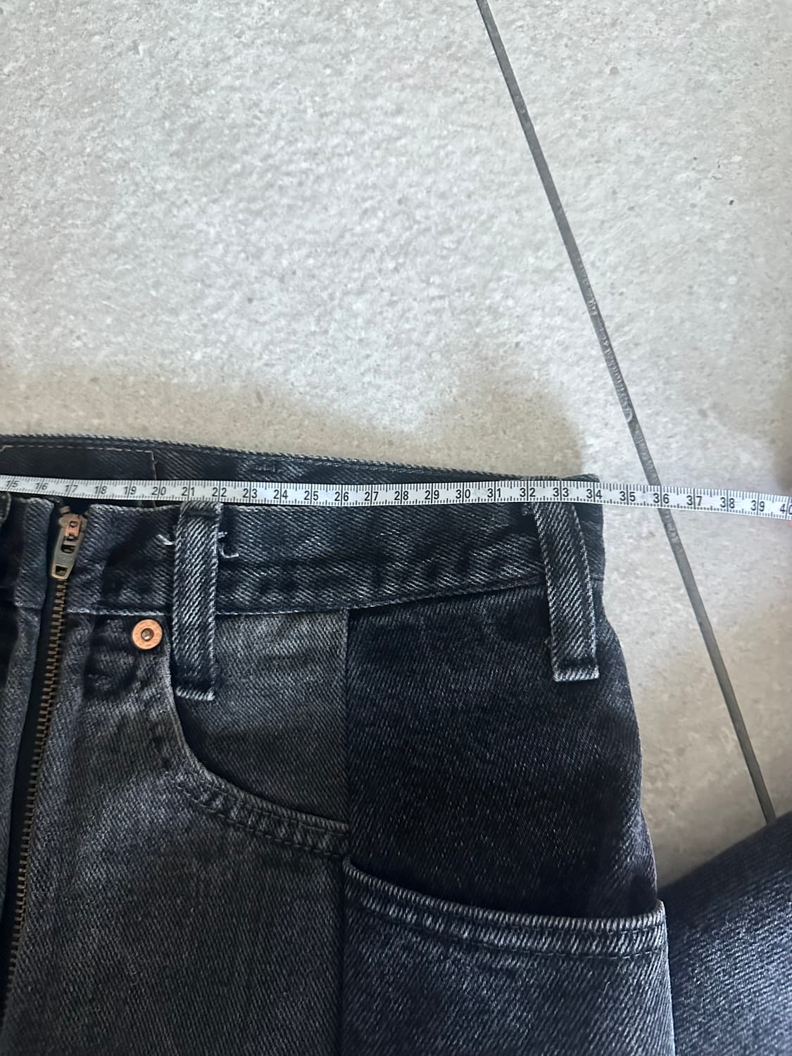 일본브랜드 77circa 나나서카 블랙데님 상품이미지4