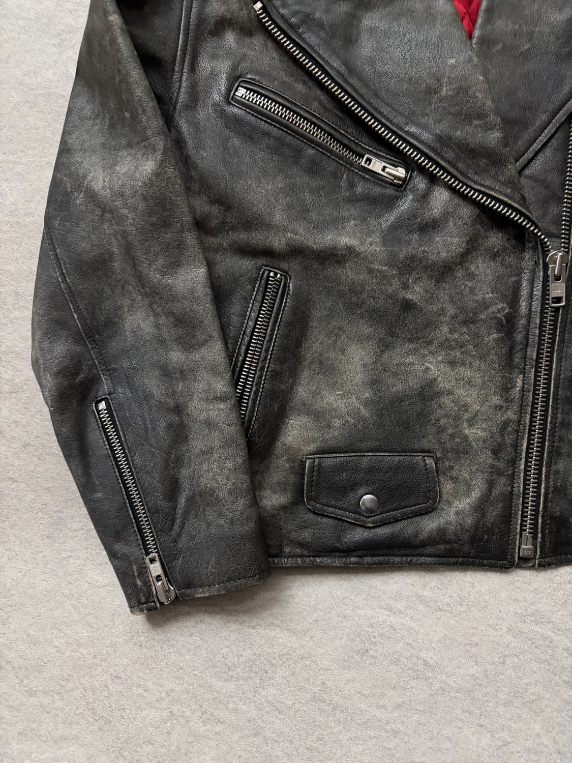 이자벨마랑 버팔로 워싱레더자켓 상품이미지5