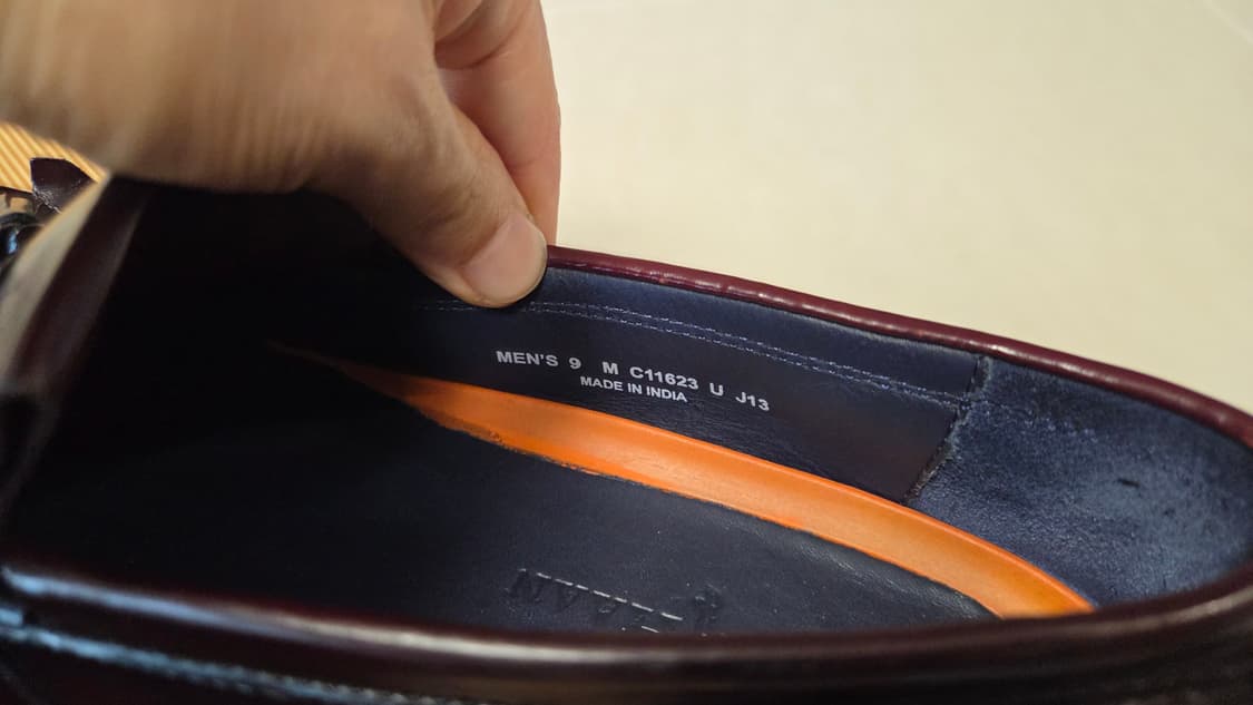 콜한 허드슨 테슬 로퍼 버건디 로퍼 상품이미지7