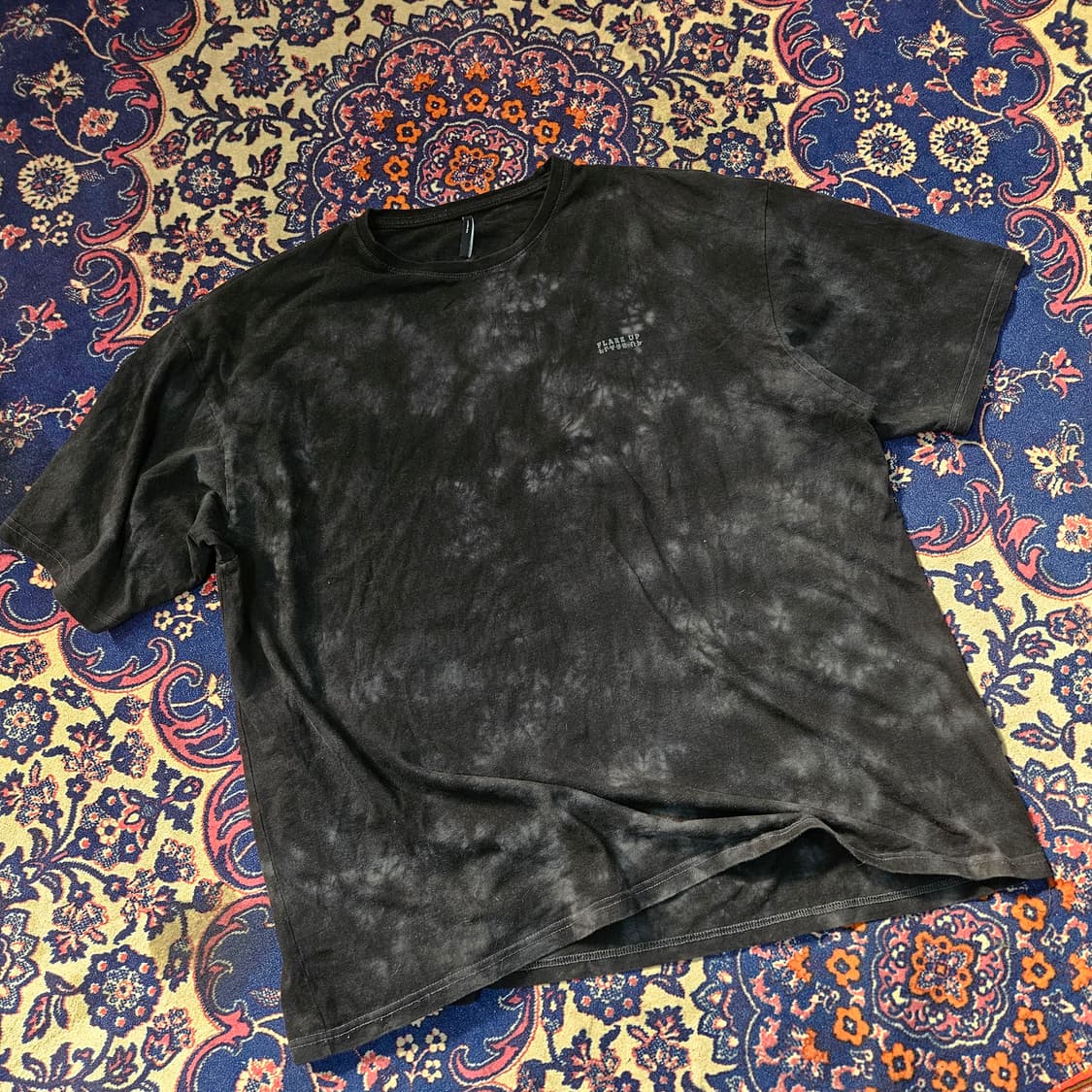 플레어업(Flareup) 워시드 백 레터링 루즈핏 반팔티 2 상품이미지2