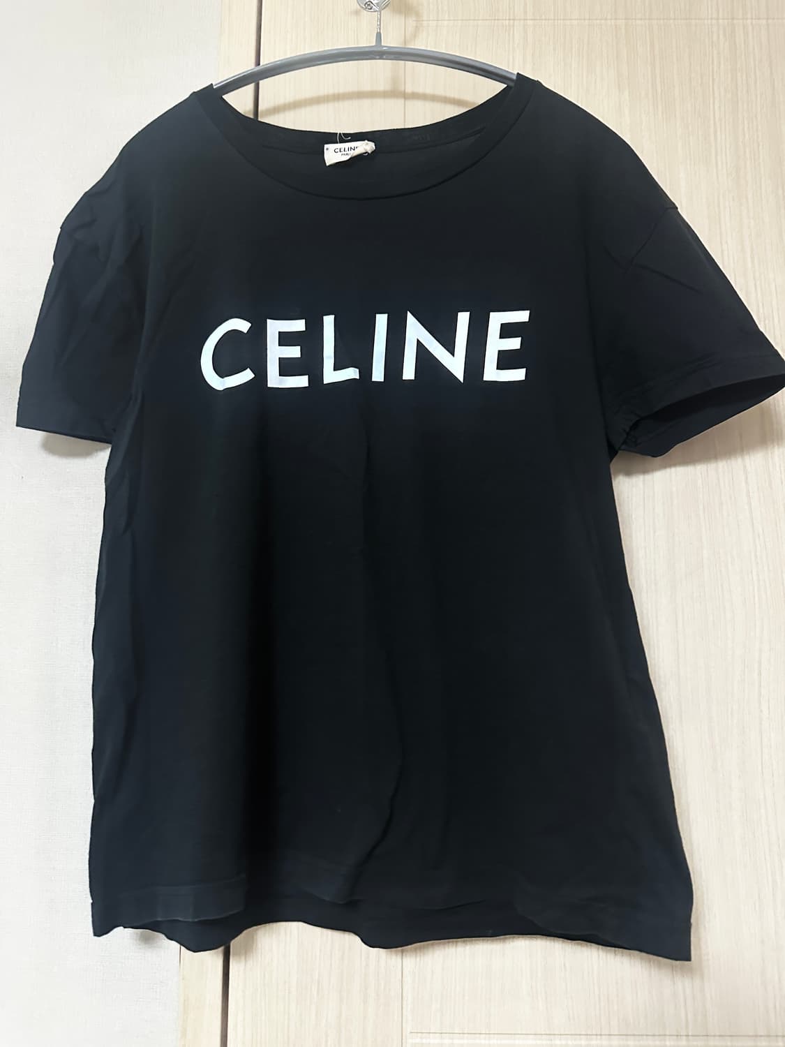 셀린느 티셔츠 블랙 s 상품이미지1