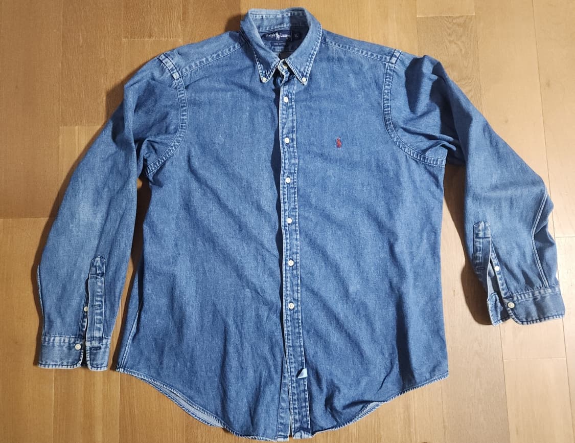 폴로 랄프로렌 데님셔츠(XL) 상품이미지1
