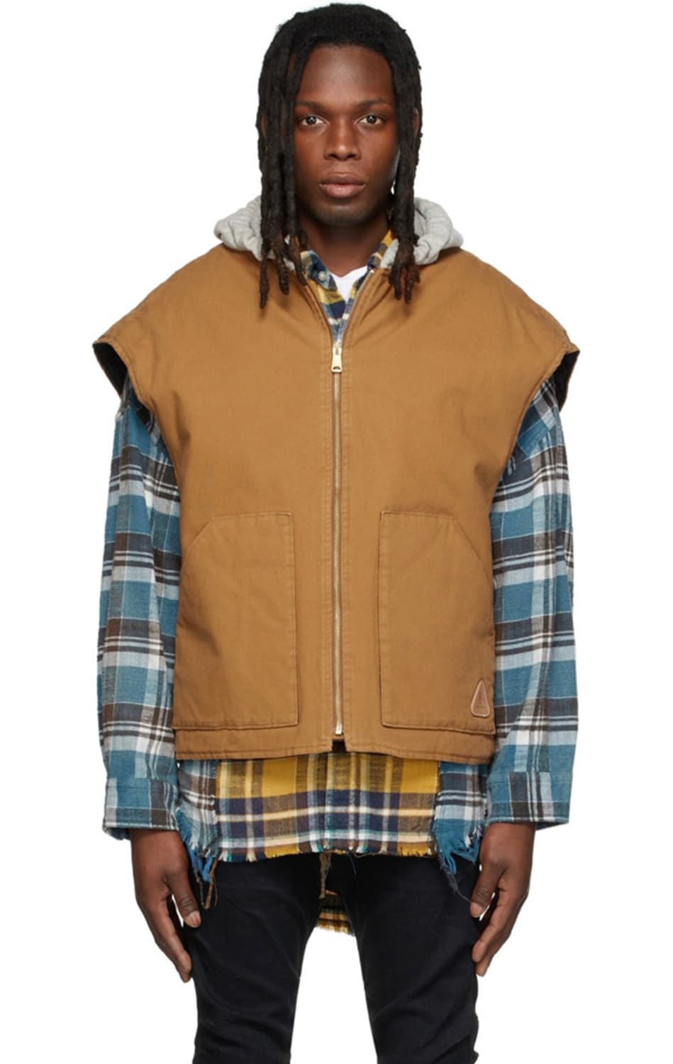 R13 알썰틴 후드 워크웨어 베스트 상품이미지1