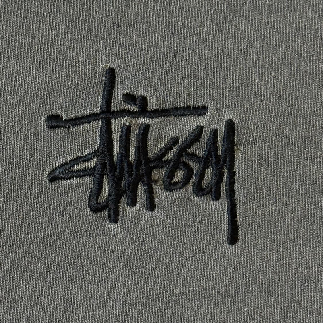 Stussy 스투시 차콜 피그먼트 반팔 XXL 상품이미지4