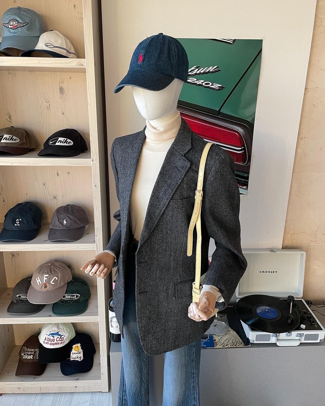 버버리 헤링본 울 자켓 상품이미지2