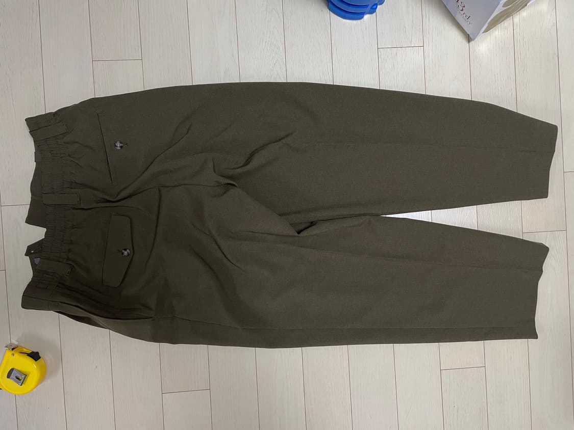 유니클로x마르니 팬츠 s 카키 상품이미지2