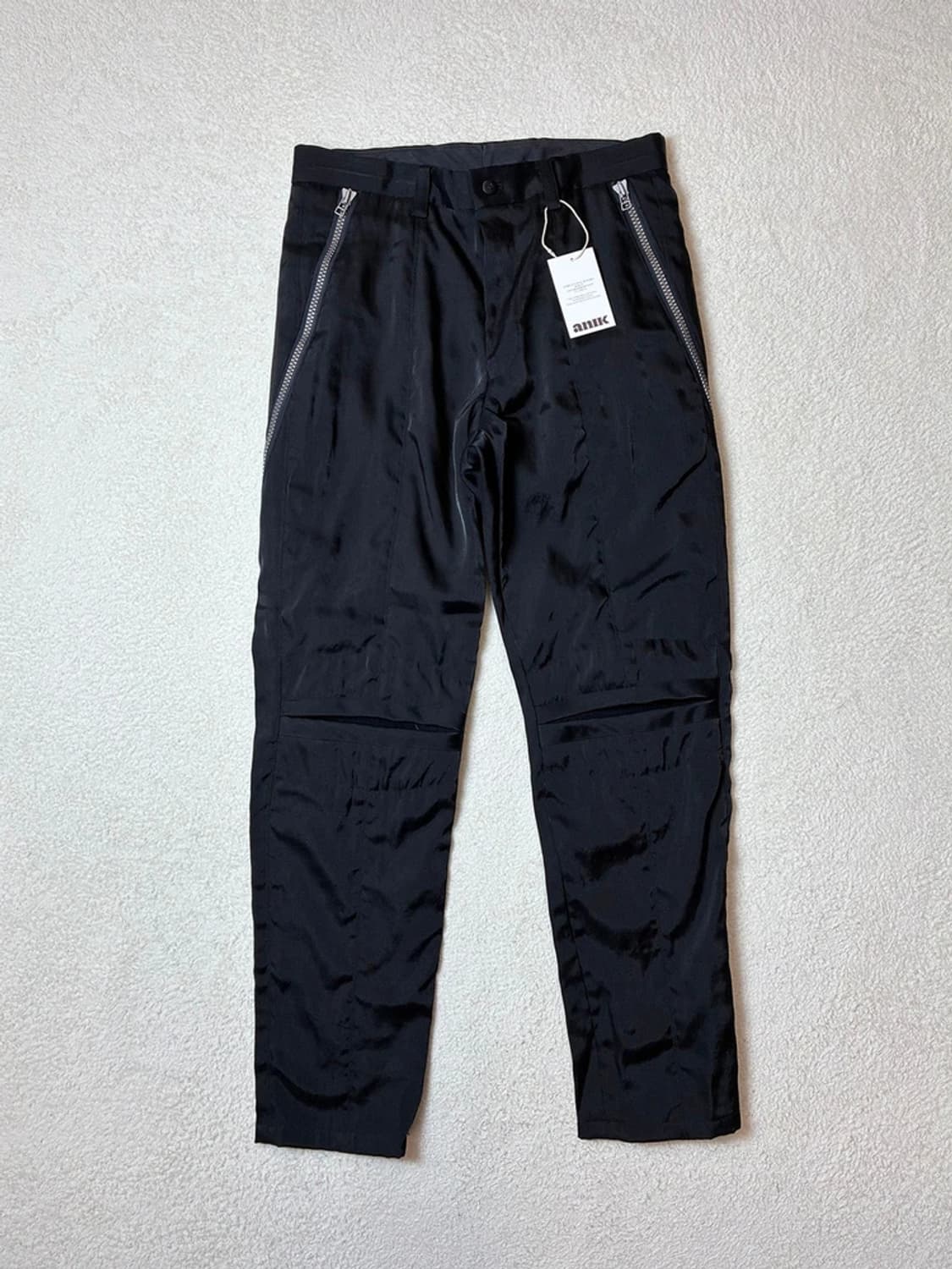 이세이미야케 옴므 00's 폴리쉘 해체주의 스트레이트 팬츠 PN6373 상품이미지1