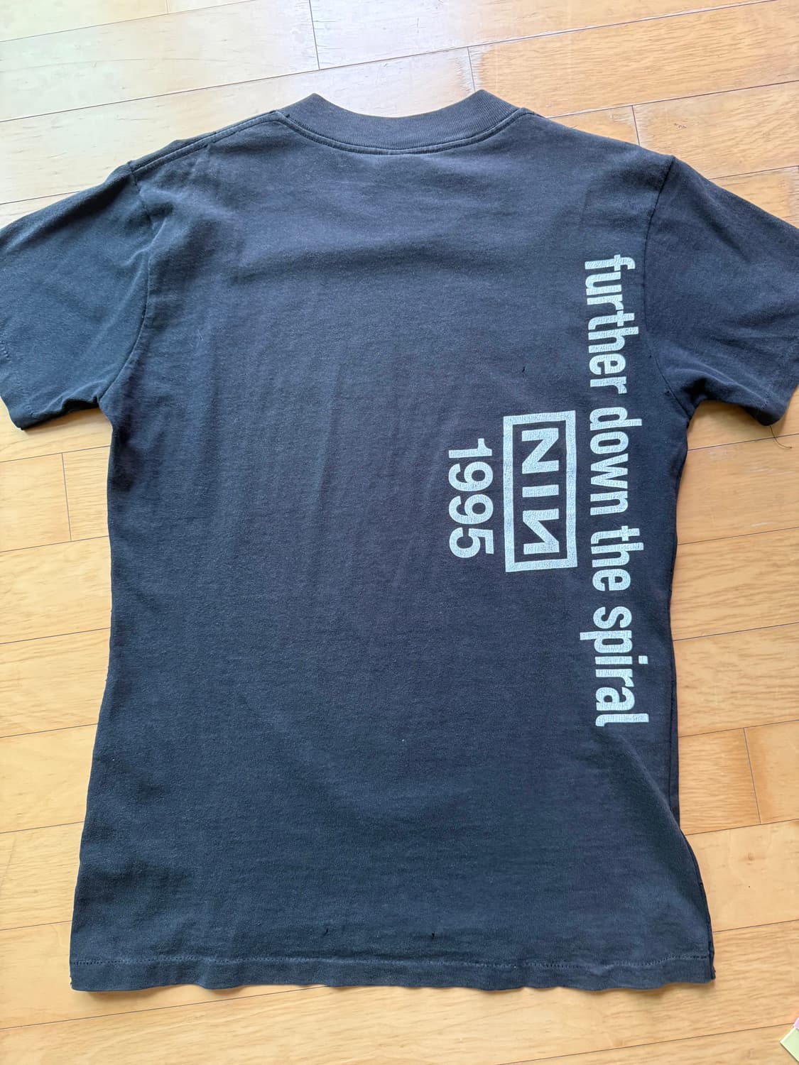 90s 나인 인치 네일스 Spiral 티셔츠 L 상품이미지8