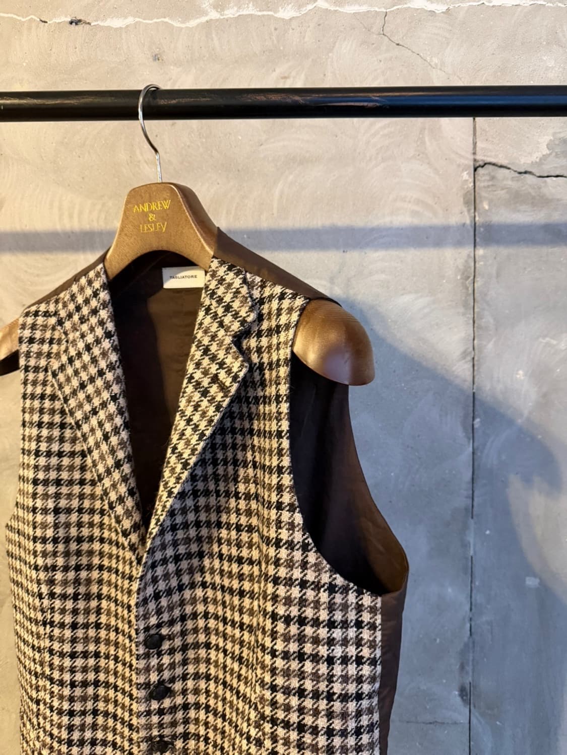 딸리아또레 트위드 베스트 슬림100 상품이미지3