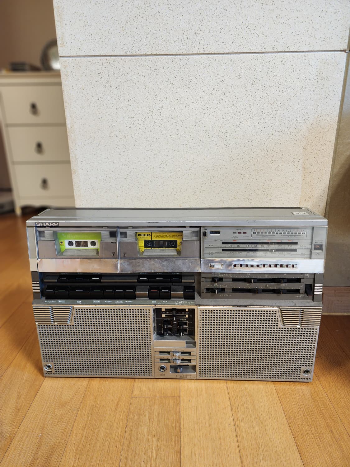 일본 샤프 대형 붐박스 GF-808J 상품이미지6