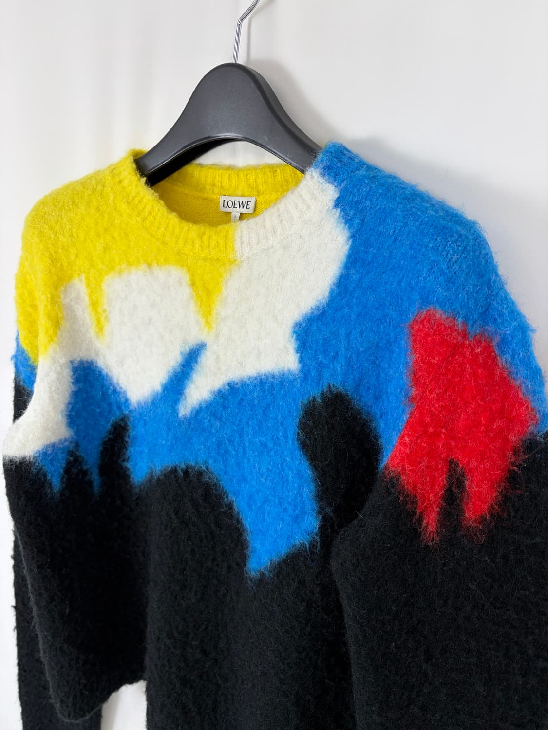 a179) 로에베(Loewe) 인타르시아 모헤어 니트 상품이미지3