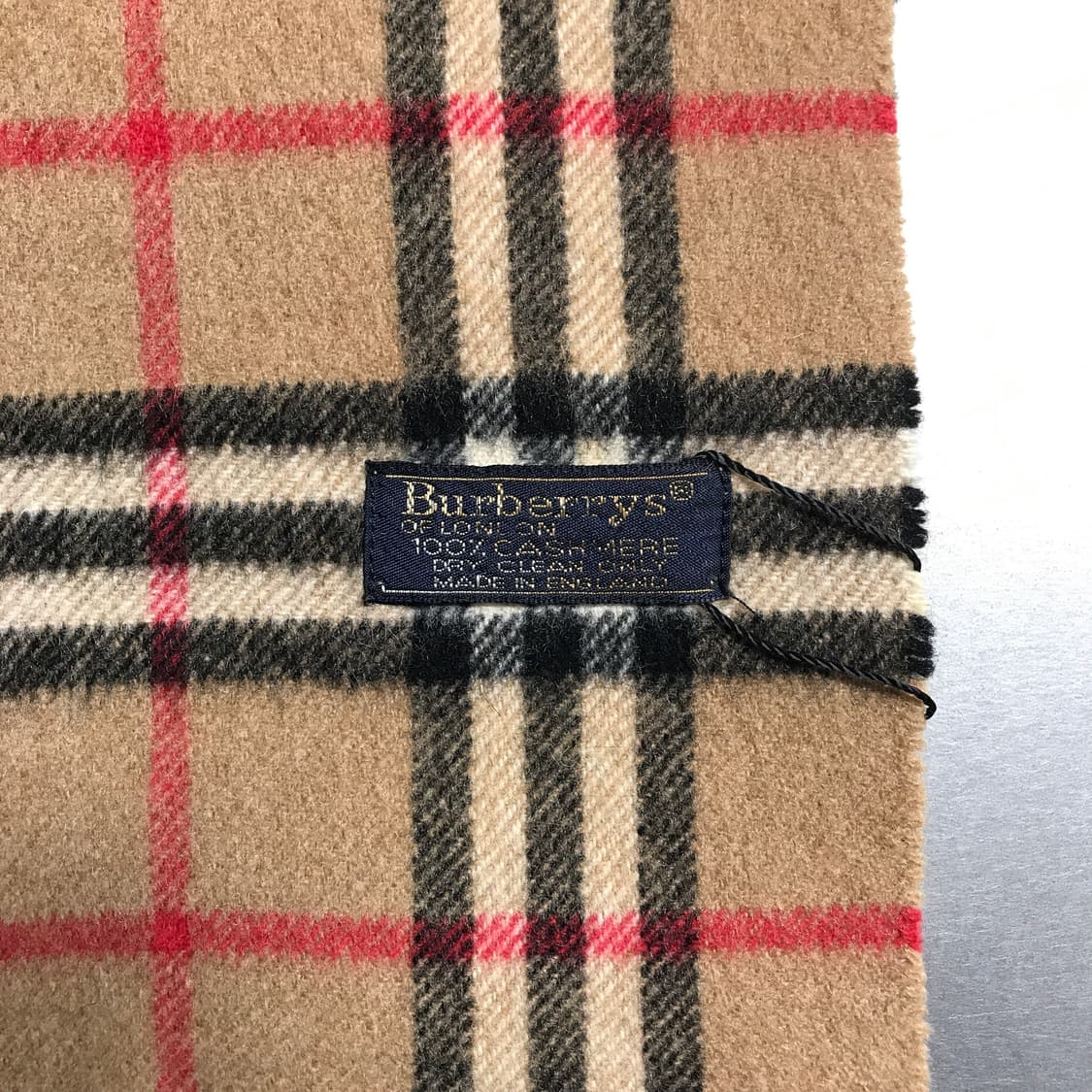 버버리 정품 캐시미어 머플러 베이지 상품이미지3