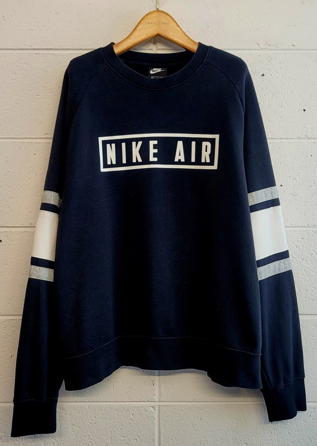 나이키 오버핏 맨투맨티셔츠(안감 기모) 판매 상품이미지1