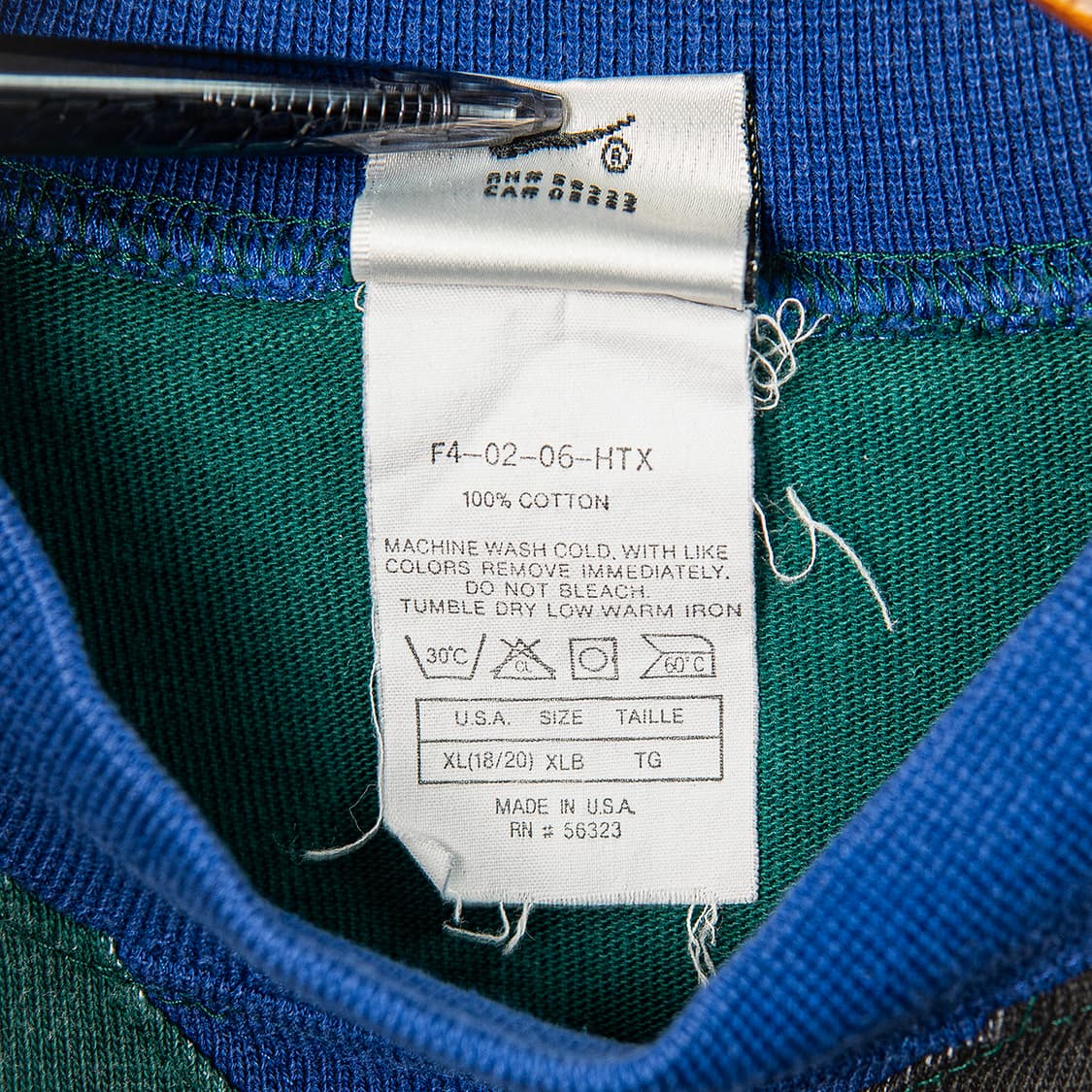 [98] 90s 나이키 USA 메이드 축구 긴팔 티셔츠  상품이미지9