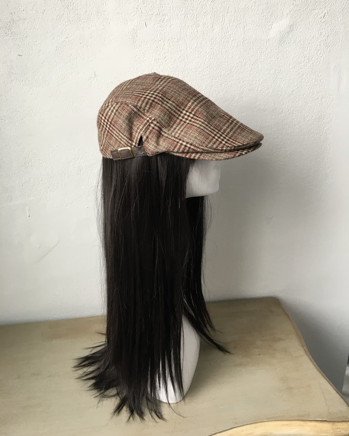 check pattern hunting cap 상품이미지3