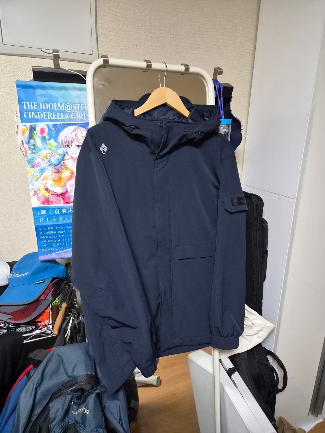 몽벨 남성 웜테크 트랙자켓 네이비 105 상품이미지1