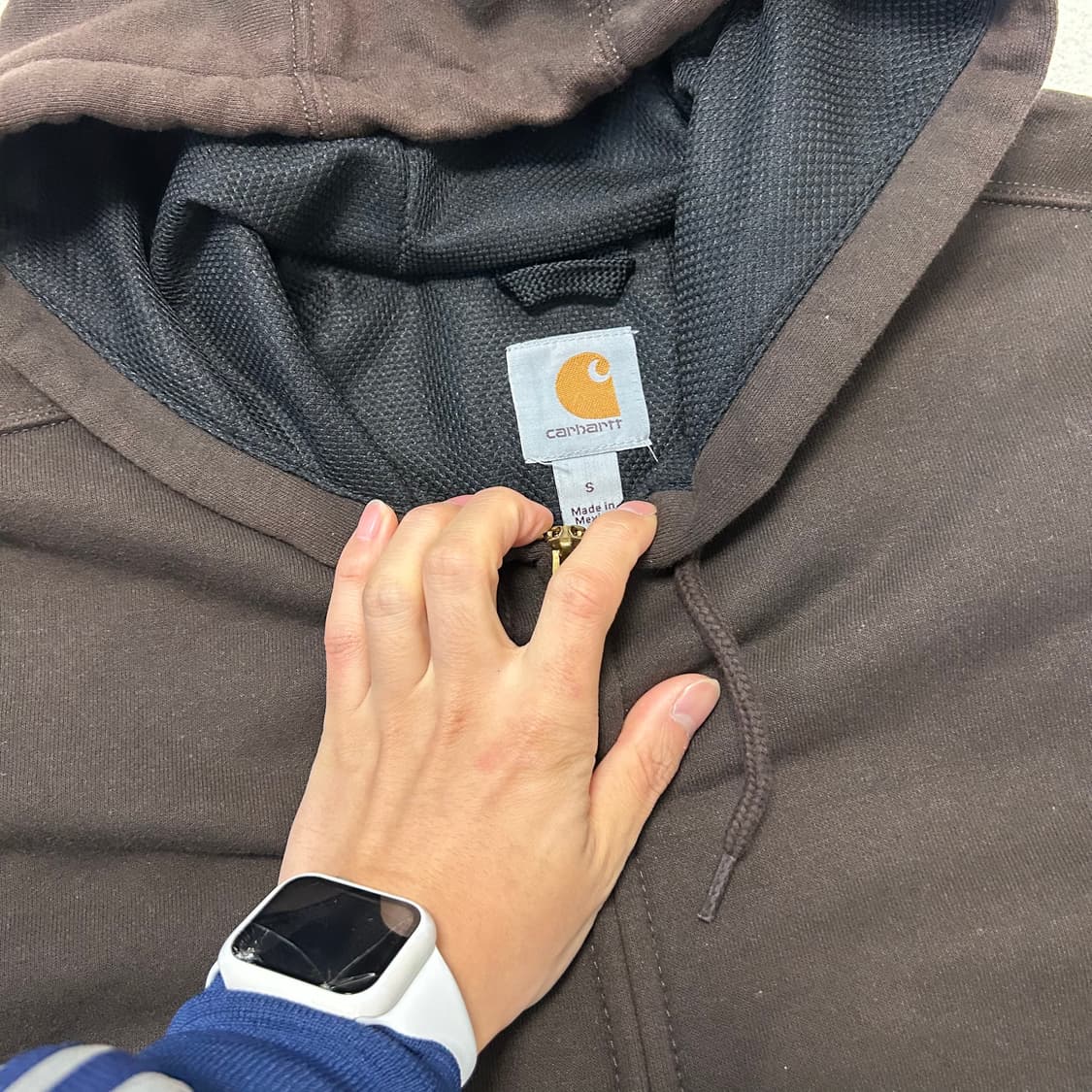 칼하트 써멀후드집업 상품이미지3