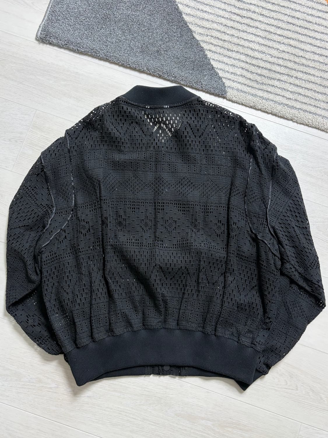 맘더워드로프 크로쉐 바시티 자켓 상품이미지4