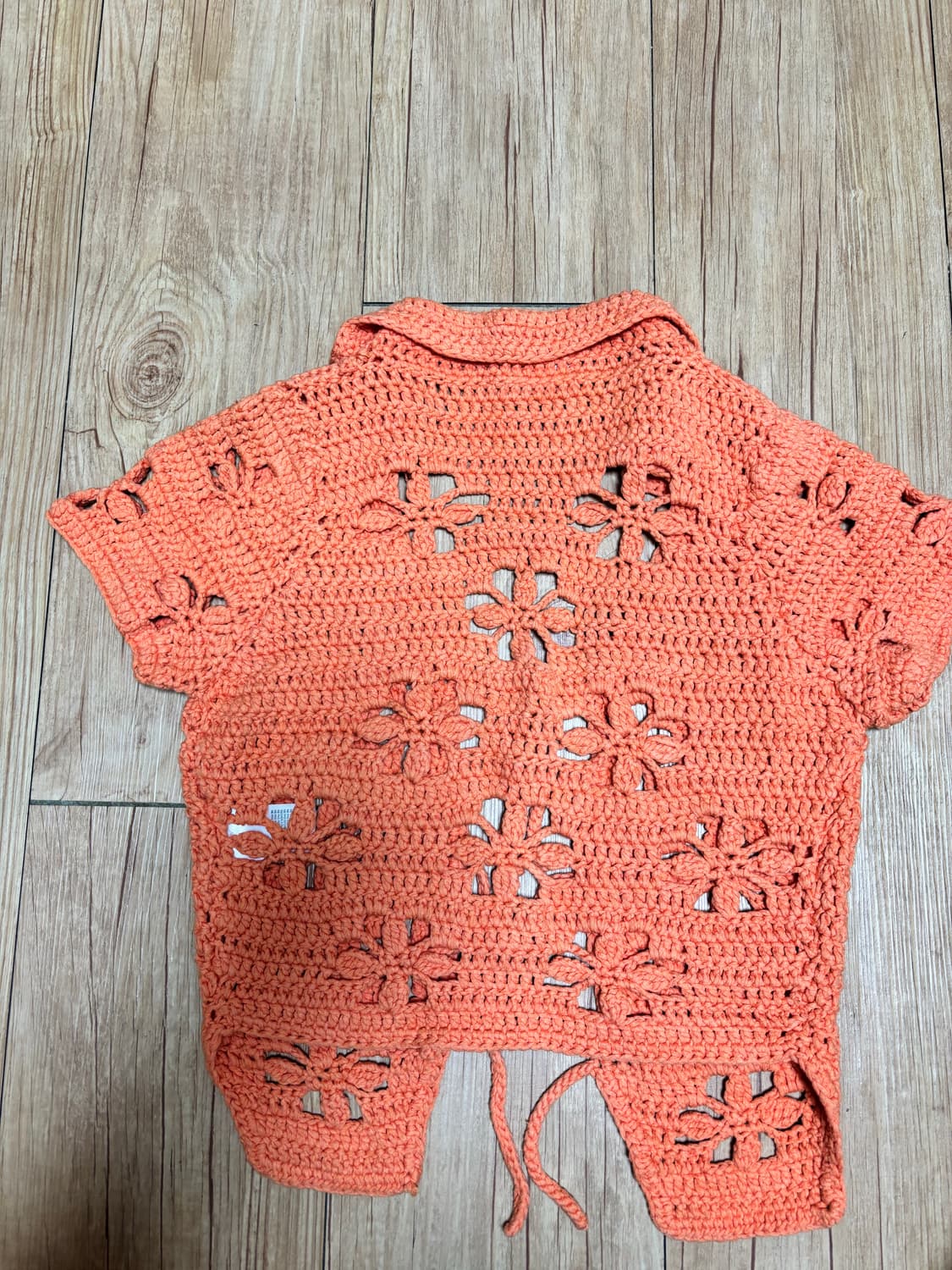 Tach clothing 타치클로딩 크로쉐 탑 상품이미지4