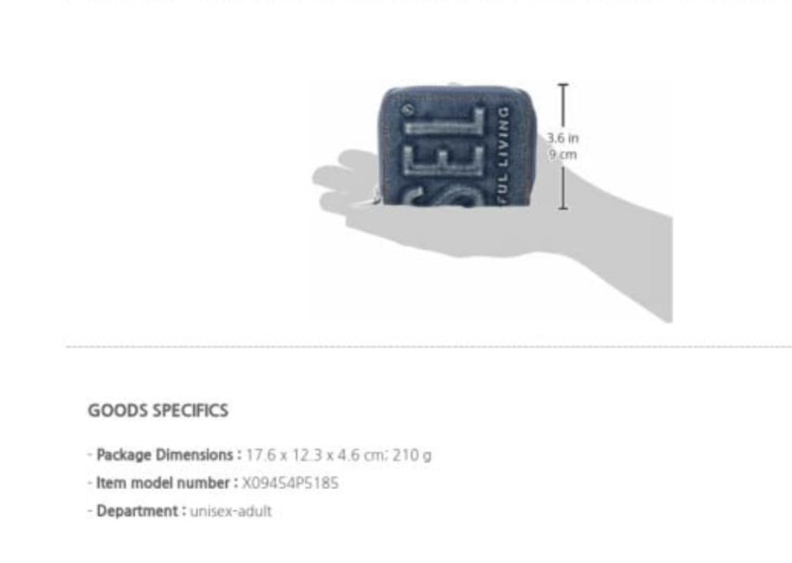 [새상품] 디젤 데님 키케이스 지갑 상품이미지10