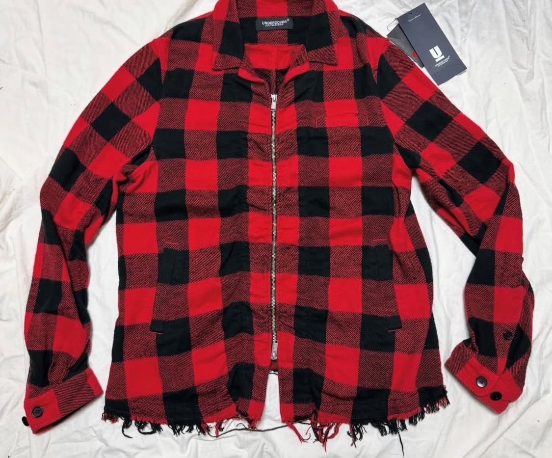 구매글) 언더커버 축융 체크셔츠 4 상품이미지1