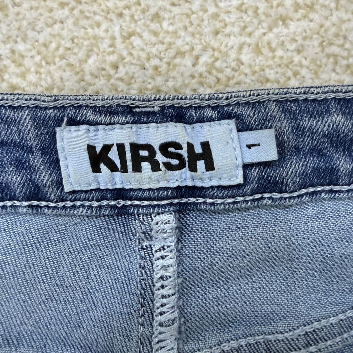 1 키르시 여성 부츠컷 데님팬츠 0126T2 상품이미지4