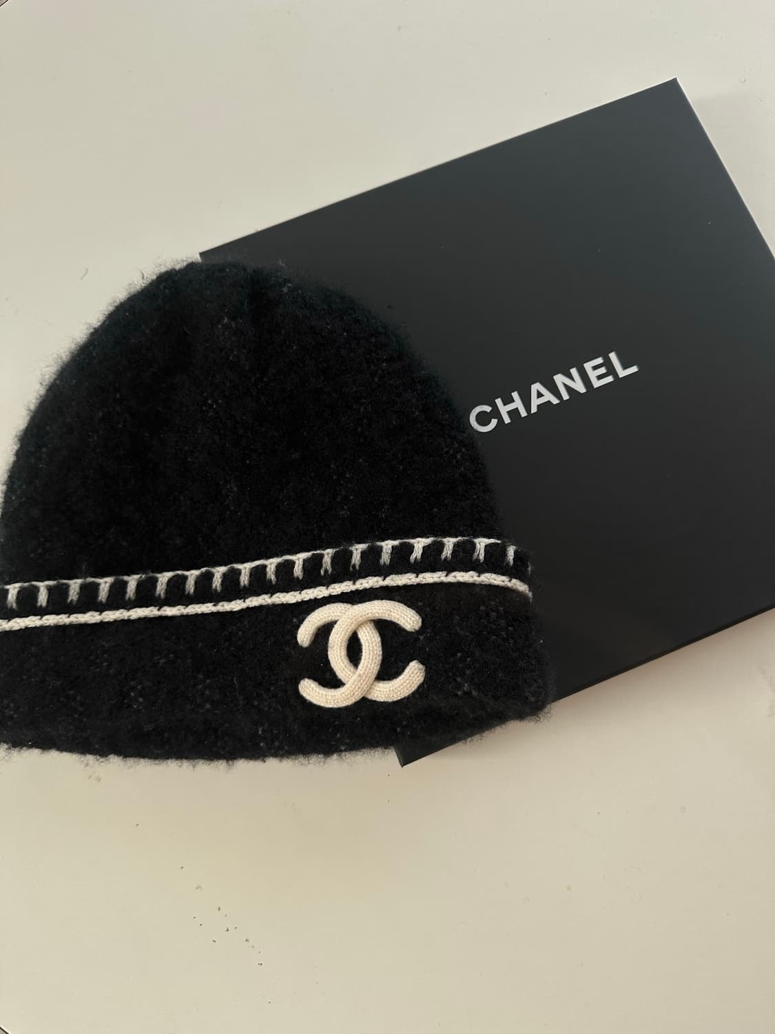 샤넬 캐시미어 비니 (박스,리본 포함) 상품이미지2