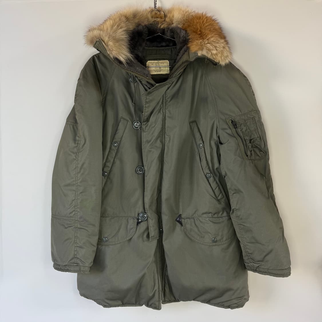 70‘s USA N-3B 미군 콜드파카 상품이미지2