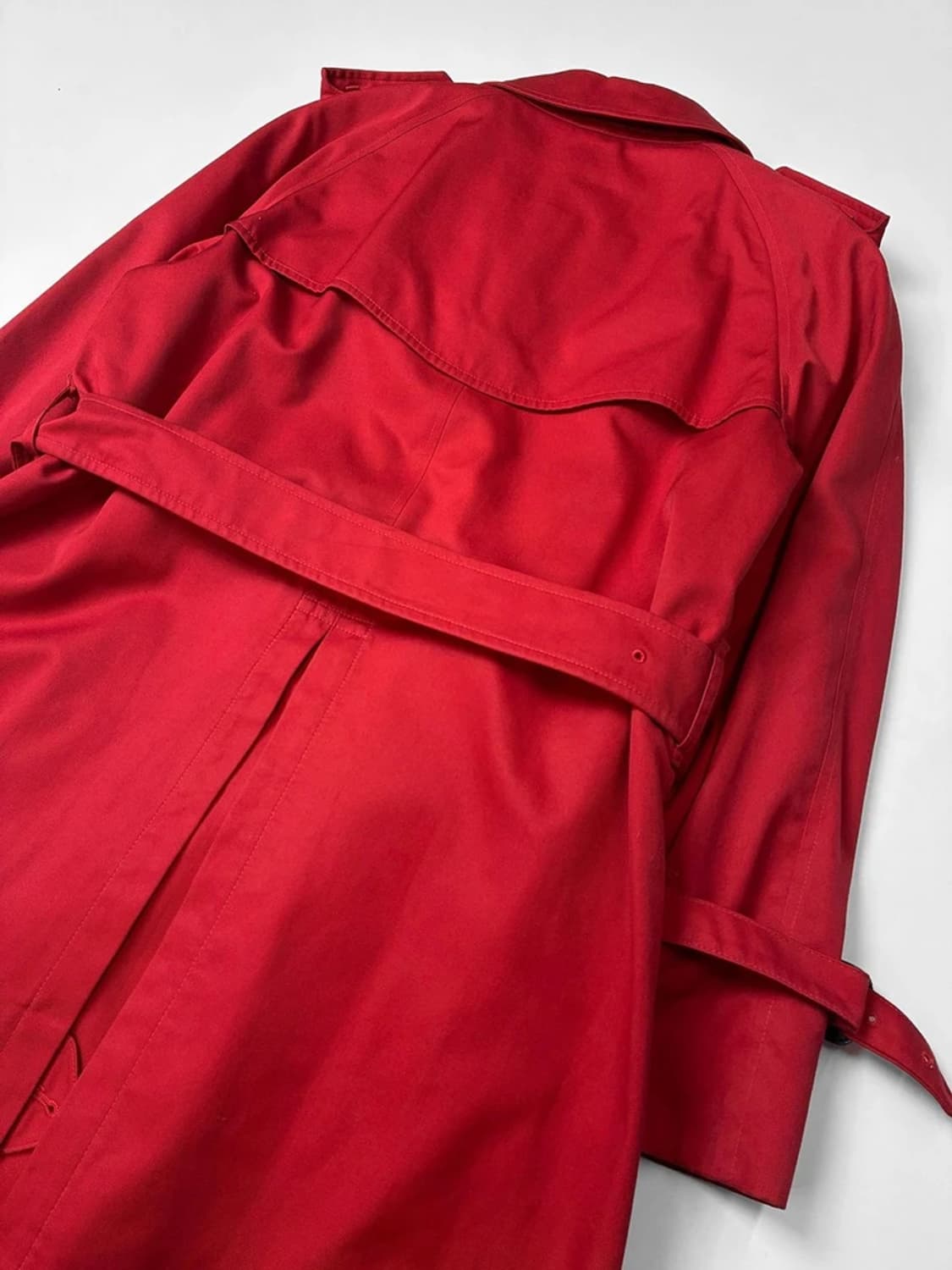 버버리 90s 개버딘 오리지널 2중 롱 트렌치 코트 PN5420 상품이미지7