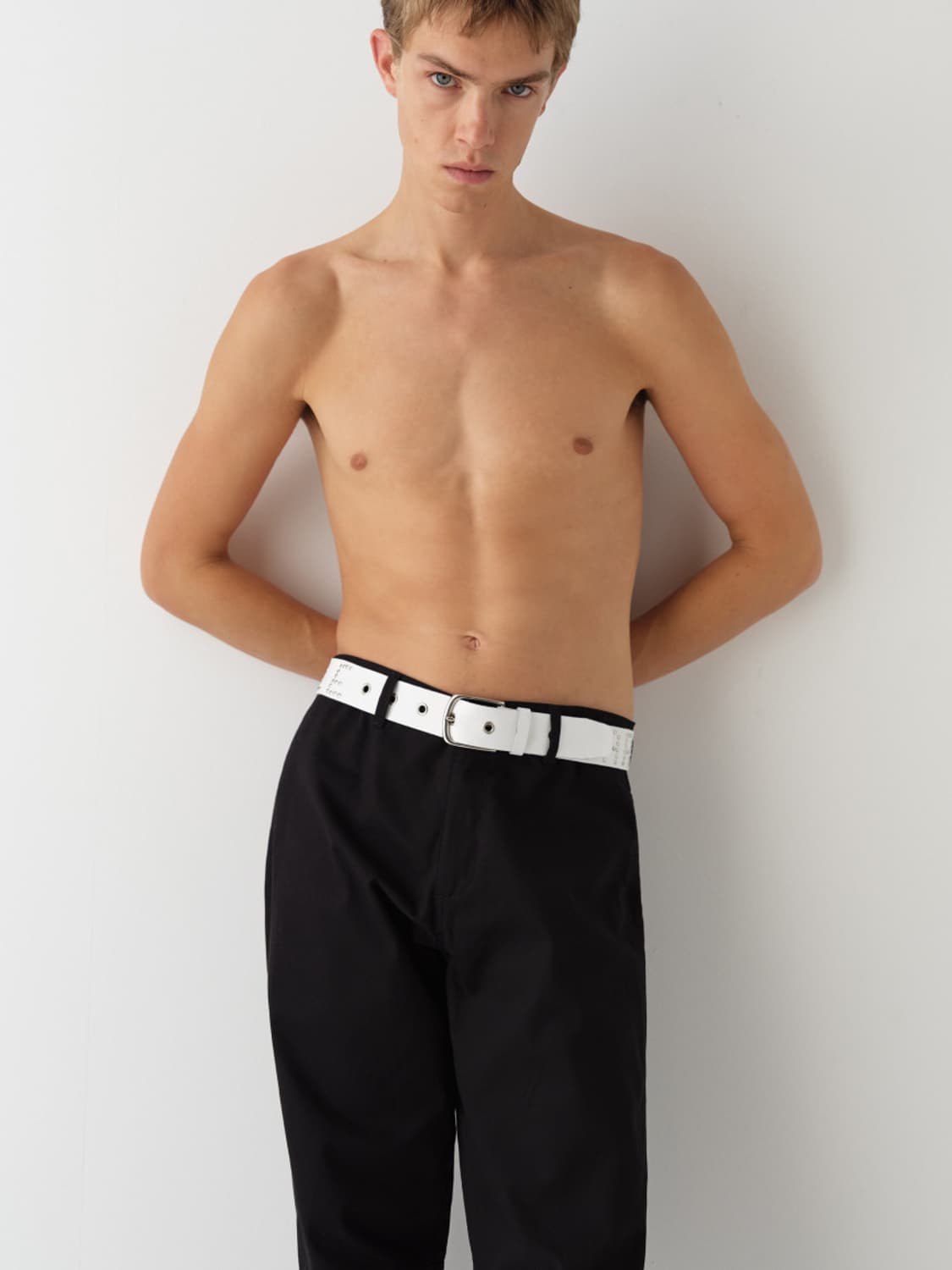 [S/M]기마구아스 Fragile 벨트/화이트 상품이미지4