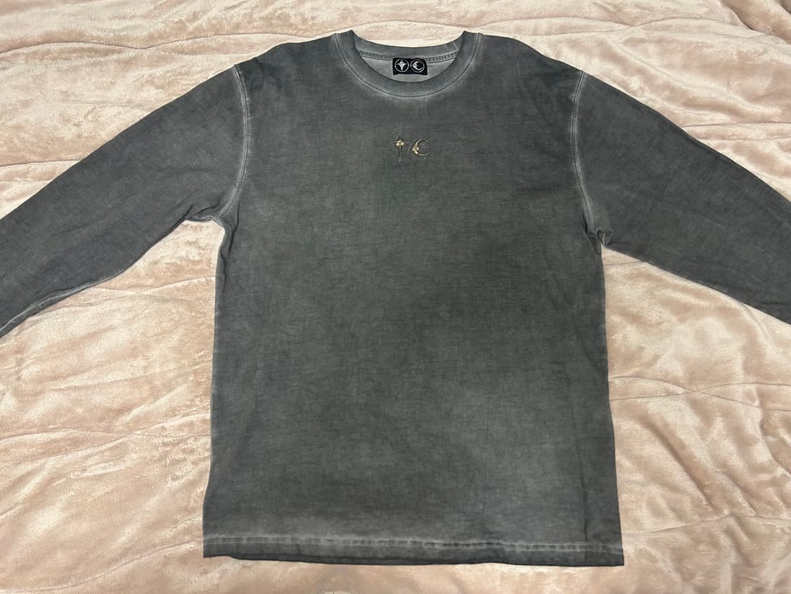 (새상품) 떠그 클럽 롱슬리브 베이직 슬리브 차콜 상품이미지2