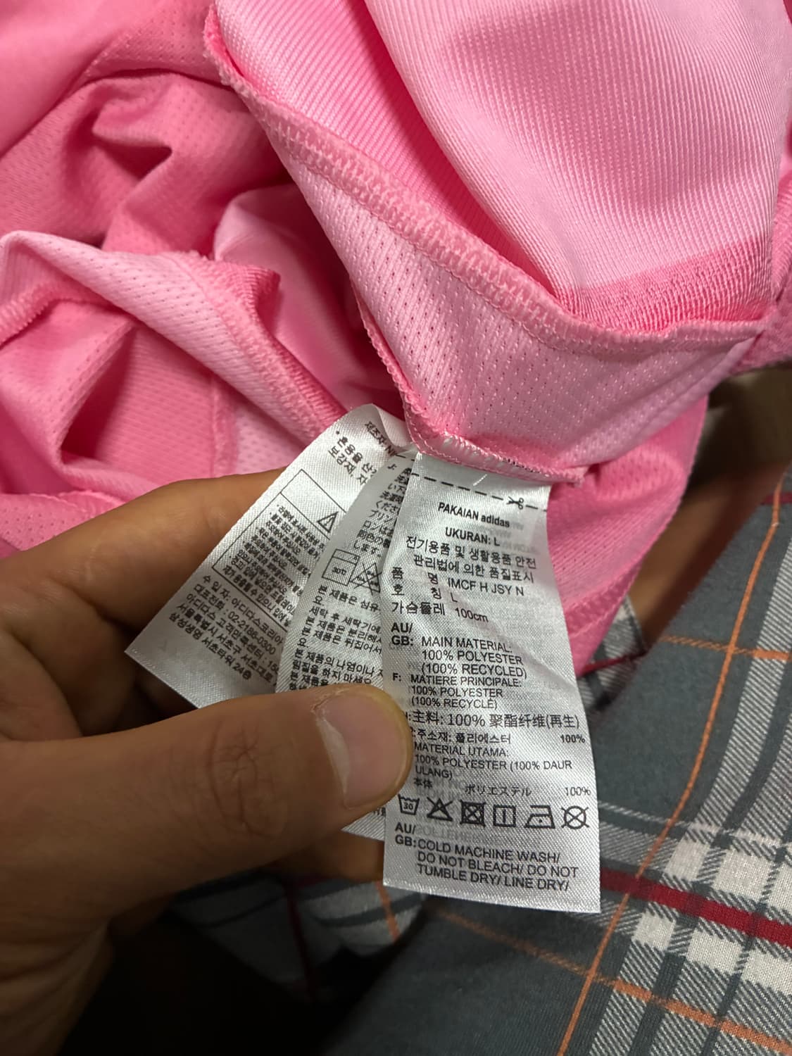 [새상품] 아디다스 인터마이애미 메시 유니폼 (L/100) 상품이미지9