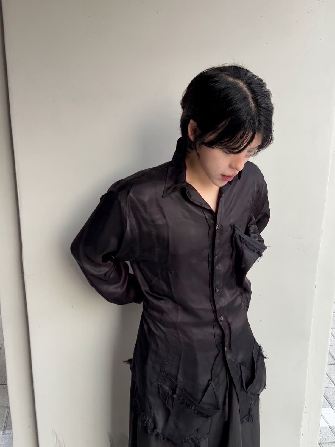 Edward cuming 프린지 셔츠 상품이미지5
