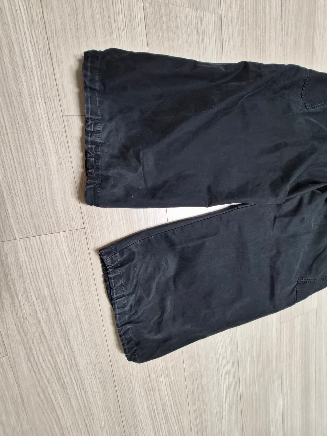 인사일런스 워시드 플라이트 카고 팬츠 BLACK L 상품이미지5