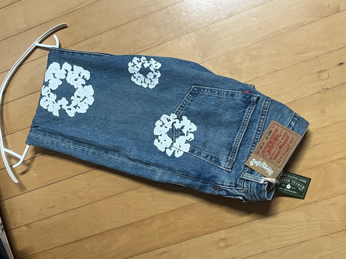 Denimtears the cotton wreath jeans light 상품이미지2