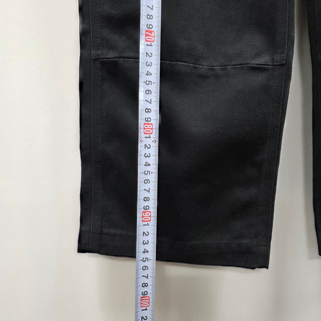 1485 TNA 데님카고 팬츠 블랙 와이드핏  유틸리티 워크팬츠 상품이미지7