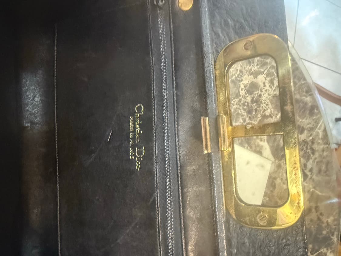 정품 디올 타조레더 빈티지 크로스백 팝니다 상품이미지8