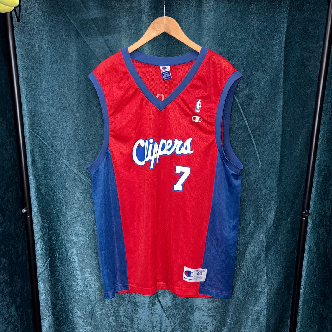 (XL) 90s 챔피온 라마오덤 클리퍼스 농구 져지 상품이미지1